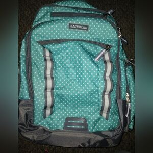 Eastsport Teal Polka Dot Women's Backpack